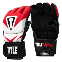 TITLE MMA Command Training Gloves 17 TITLE MMA Command Training Gloves -boxing supplies store XMCTG RD WH 002