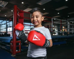 TITLE Boxing Aerovent Youth Gloves -boxing supplies store YGLVRD 1