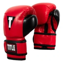 TITLE Boxing Youth Bag Gloves -boxing supplies store YTBBG RD BK 02