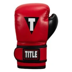 TITLE Boxing Youth Bag Gloves -boxing supplies store YTBBG RD BK 03