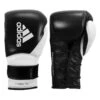 Adidas Hybrid 350 Elite Training Gloves 2 Adidas Hybrid 350 Elite Training Gloves -boxing supplies store adih350tg bk wh 1 2 1