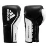 Adidas Hybrid 350 Elite Pro Fight Gloves -boxing supplies store adih750fg bk wh 1 1