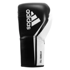 Adidas Hybrid 350 Elite Pro Fight Gloves -boxing supplies store adih750fg bk wh 3 1