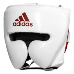 Adidas Star Pro Headgear 35 Adidas Star Pro Headgear -boxing supplies store adiphg01 wh mrd 1 1