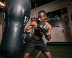 TITLE Boxeo Mexican Leather Lace Training Gloves Quatro 23 TITLE Boxeo Mexican Leather Lace Training Gloves Quatro -boxing supplies store batgl4 bk 3 1