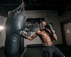 TITLE Boxeo Mexican Leather Lace Training Gloves Quatro 24 TITLE Boxeo Mexican Leather Lace Training Gloves Quatro -boxing supplies store batgl4 bk 4 1