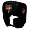 BOOM BOOM Boxing Commander Youth Headgear 1 BOOM BOOM Boxing Commander Youth Headgear -boxing supplies store bbhgy bk 1