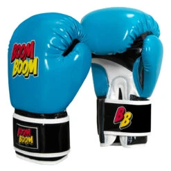 BOOM BOOM Boxing Striker Youth Boxing Gloves -boxing supplies store bbsbgy2 lbl bk 002