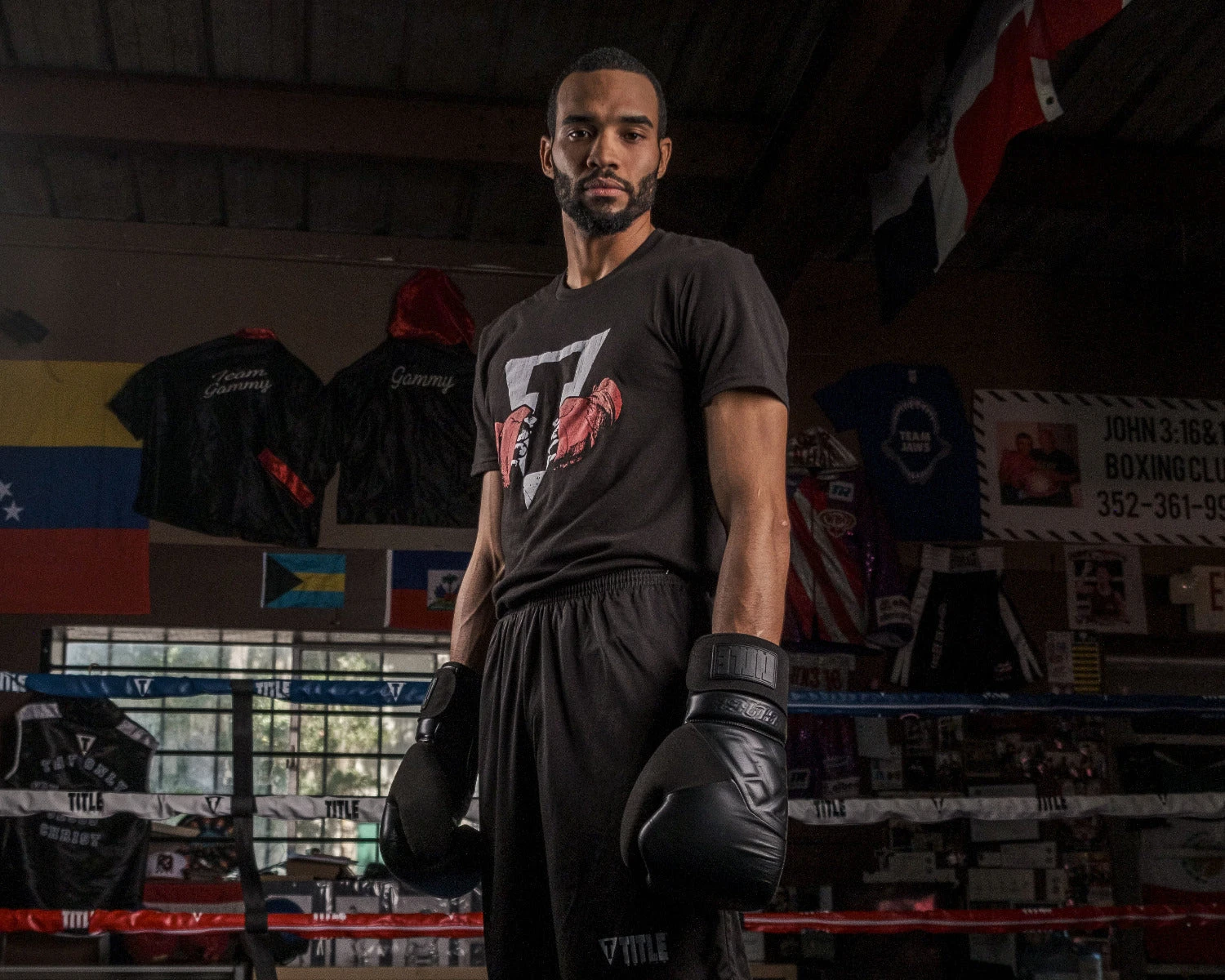 TITLE Black Phantom Bag Gloves 4 TITLE Black Phantom Bag Gloves - Image 2