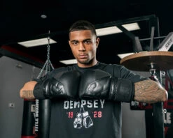 TITLE Black Phantom Bag Gloves 19 TITLE Black Phantom Bag Gloves -boxing supplies store bkpbg bk 1