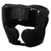 TITLE Black Training Headgear 1 TITLE Black Training Headgear -boxing supplies store bkthg bk 1 2