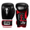 TITLE Boxing Leather Big League Bag Gloves 1 TITLE Boxing Leather Big League Bag Gloves -boxing supplies store blbg2 bk rd 01