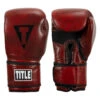 TITLE Boxing Blood Red Leather Bag Gloves 1 TITLE Boxing Blood Red Leather Bag Gloves -boxing supplies store brbg rd 001 4
