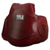 TITLE Boxing Blood Red Leather Body Protector 1 TITLE Boxing Blood Red Leather Body Protector -boxing supplies store brmmbp rd 1