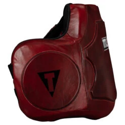 TITLE Boxing Blood Red Leather Body Protector -boxing supplies store brmmbp rd 3