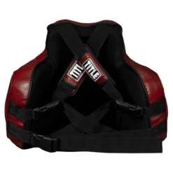 TITLE Boxing Blood Red Leather Body Protector -boxing supplies store brmmbp rd 4