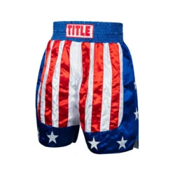 TITLE Boxing USA Stock Boxing Trunks