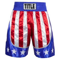 TITLE Boxing USA Trunks 4.0 -boxing supplies store btusa4 rd wh bl 02