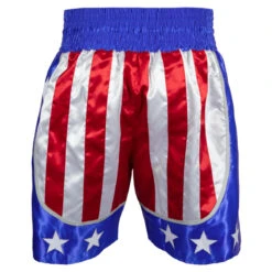 TITLE Boxing USA Trunks 4.0 -boxing supplies store btusa4 rd wh bl 03