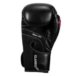 TITLE Classic Black Max Boxing Gloves -boxing supplies store cbmbg2 04