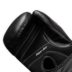 TITLE Classic Black Max Boxing Gloves -boxing supplies store cbmbg2 05
