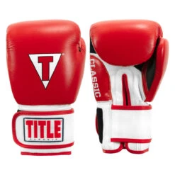 TITLE Classic Leather Super Bag Gloves 2.0 -boxing supplies store csbgl2 rd wh bk 01 2