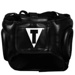 TITLE Classic Face Protector Headgear 2.0 -boxing supplies store ctfp2 a bk 3