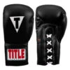 TITLE Classic Leather Lace Training Gloves 2.0 2 TITLE Classic Leather Lace Training Gloves 2.0 -boxing supplies store ctsgl2 bk 01