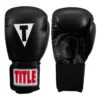 TITLE Classic Leather Elastic Training Gloves 2.0 2 TITLE Classic Leather Elastic Training Gloves 2.0 -boxing supplies store ctsgv2 bk 01