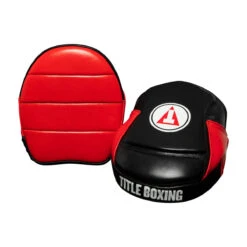 TITLE Boxing Fighting Fresh Leather Punch Mitts -boxing supplies store ffpm bk rd 4