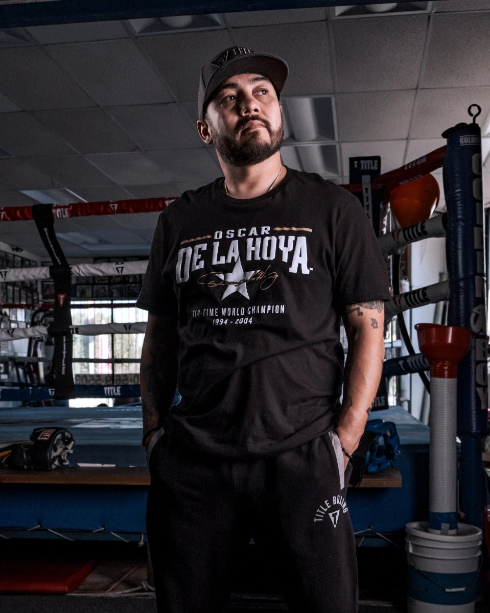 TITLE Boxing Legacy Oscar De La Hoya Tee 4 TITLE Boxing Legacy Oscar De La Hoya Tee - Image 2