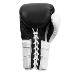 Fighting Tri-Tech Tenacious Lace Training Gloves -boxing supplies store fs3ttgl bk wh 004