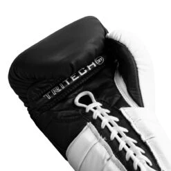 Fighting Tri-Tech Tenacious Lace Training Gloves -boxing supplies store fs3ttgl bk wh 005