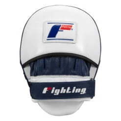 Fighting Force Leather Punch Mitts 13 Fighting Force Leather Punch Mitts -boxing supplies store ftgpm wh bl bk 3