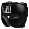 TITLE Boxing Leather Sparring Headgear 1 TITLE Boxing Leather Sparring Headgear -boxing supplies store fthg bk 1