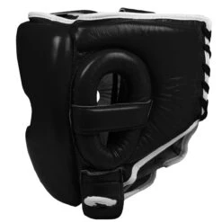 TITLE Boxing Leather Sparring Headgear 25 TITLE Boxing Leather Sparring Headgear -boxing supplies store fthg bk 3