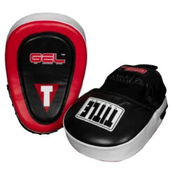 TITLE Boxing Gel Blockade Punch Mitts 17 TITLE Boxing Gel Blockade Punch Mitts -boxing supplies store gcpmc2 bk rd 3 1