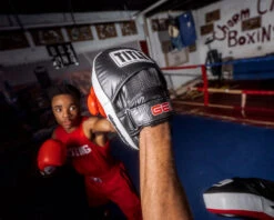 TITLE Boxing Gel Blockade Punch Mitts 19 TITLE Boxing Gel Blockade Punch Mitts -boxing supplies store gcpmc2 bk rd wh 1 2 1 1