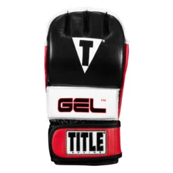 TITLE Boxing Gel Incensed Wristband Heavy Bag Gloves -boxing supplies store giwhbg2 bk wh rd 03