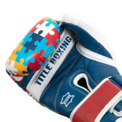 TITLE Boxing Gel World V2T Limited Edition Autism Awareness Bag Gloves -boxing supplies store gtwbgle2 5 1