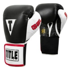 TITLE Boxing Gel World Elastic Training Gloves 21 TITLE Boxing Gel World Elastic Training Gloves -boxing supplies store gtwge bk 02