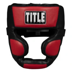 TITLE Boxing Gel Victor Sparring Headgear -boxing supplies store gvhg bk wh rd 2 1