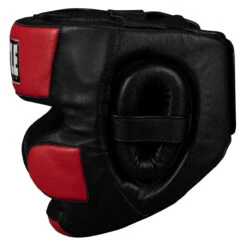 TITLE Boxing Gel Victor Sparring Headgear -boxing supplies store gvhg bk wh rd 3 1