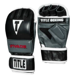 TITLE Boxing Invade Wrist Wrap Heavy Bag Gloves 2.0 -boxing supplies store iwhbg2 bk wh 2 1