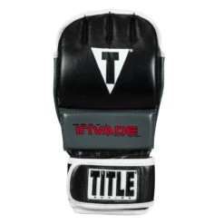 TITLE Boxing Invade Wrist Wrap Heavy Bag Gloves 2.0 -boxing supplies store iwhbg2 bk wh 3 1