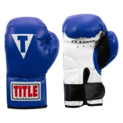 TITLE Classic Kid & Youth Boxing Gloves 2.0 -boxing supplies store kglv2 bl wh bk 01