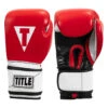 TITLE Boxing Premium Leather Performance Training Gloves 2 TITLE Boxing Premium Leather Performance Training Gloves -boxing supplies store lptg rd wh bk 001