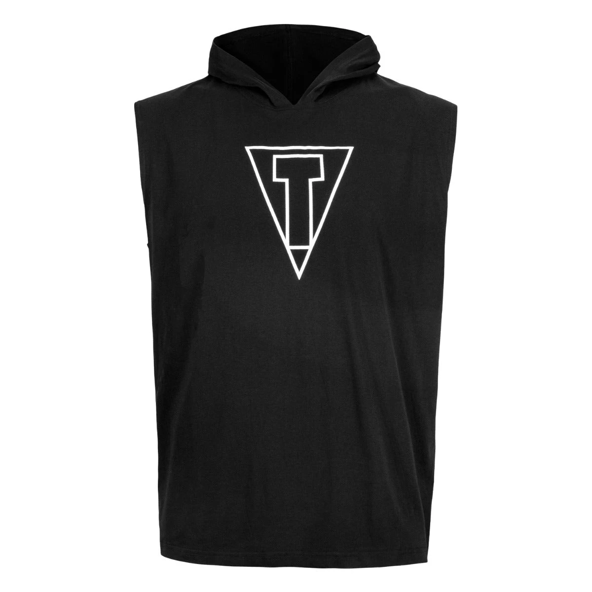 TITLE Boxing Outline Sleeveless Hoodie 3 TITLE Boxing Outline Sleeveless Hoodie
