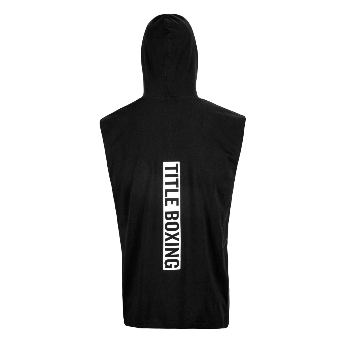 TITLE Boxing Outline Sleeveless Hoodie 6 TITLE Boxing Outline Sleeveless Hoodie - Image 4