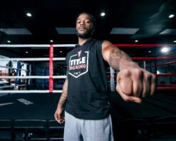 TITLE Boxing Jumbo Logo Sleeveless Hoodie 23 TITLE Boxing Jumbo Logo Sleeveless Hoodie -boxing supplies store lta4 bk 2